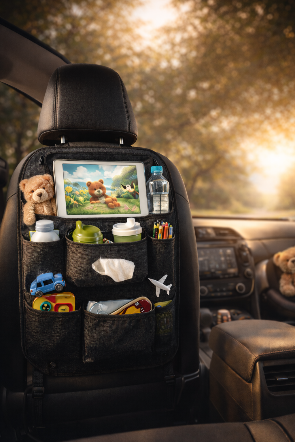 CarTidyCo™ Backseat Organizer Pro